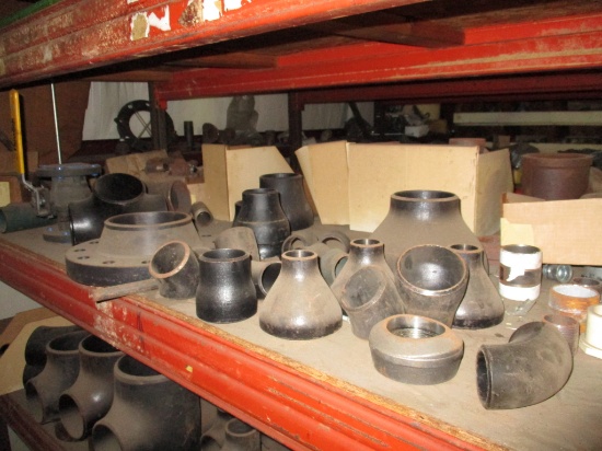 Contents of Shelf: Assorted Pipe Fittings