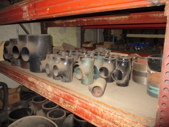 Contents of Shelf: Assorted Pipe Fittings