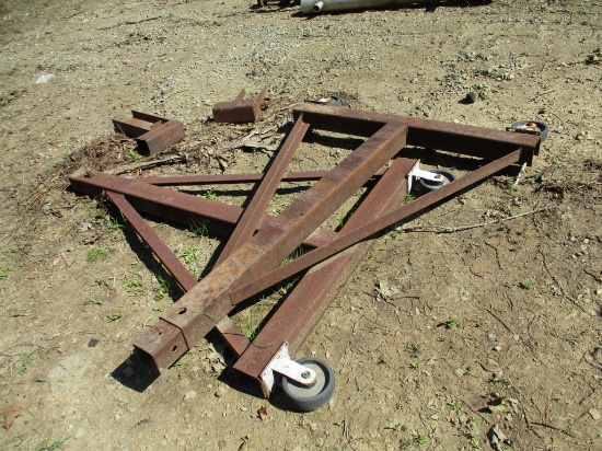 A Frame Legs on wheels
