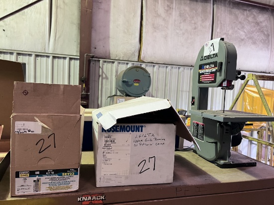 Delta Bench Bandsaw/Gasket cutter/assorted items