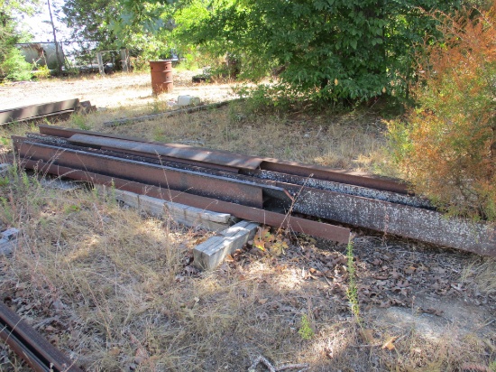 Mixed Lot: Assorted Angle, I Beams & Pipe