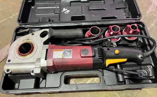 General Machinery Portable Pipe Threader