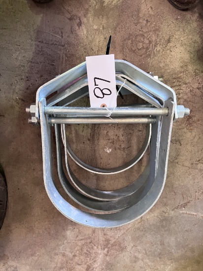 (5) 10" Pipe Clamps