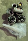Assorted threaded fittings
