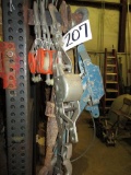 Mixed Lot: (2)Come alongs/(1)Chain Binder