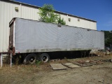 1972 Storage Trailer with contents and rear steps