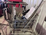Assorted Scrap metal in cart