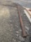Vintage Advertising Sign Pole 18ft Total Height