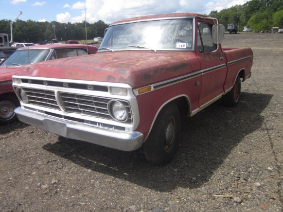 1973 Ford F100 VIN 4485
