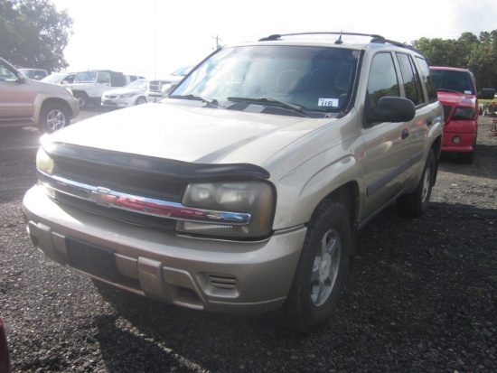 2005 Chevrolet Trailblazer 4x4 VIN 2233