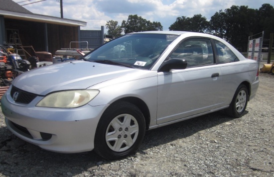 2005 Honda Civic VIN 2721