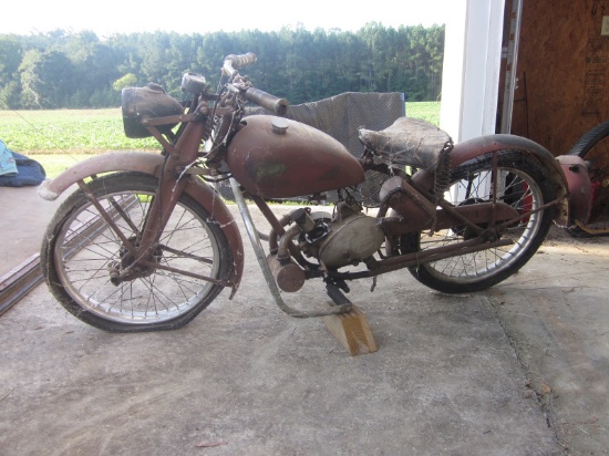 Famous James Motorbike VIN 6642