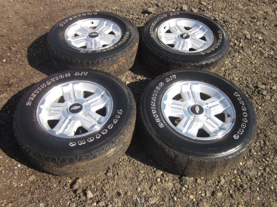 Set of 4 Chevrolet 18" LTZ Wheels