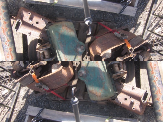 Pallet of Motor Parts/Cranks/Transmission