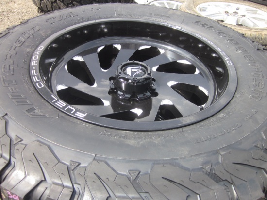New (4) Fuel Off Road Wheels & Mickey Thompson