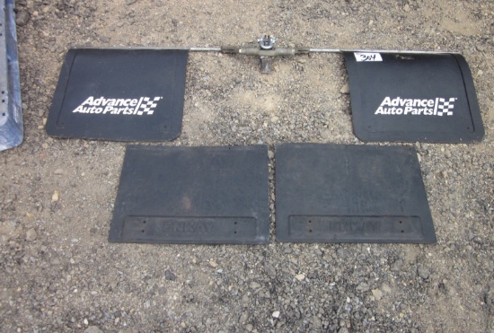 Hitch Truck Mud Flaps w extra set of flaps
