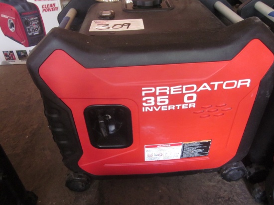 Predator 3500 Generator 124 Hours