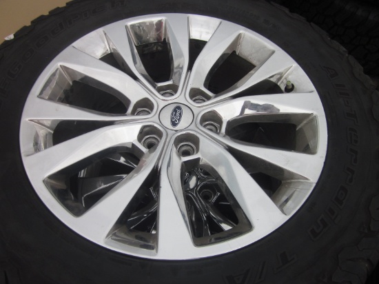 Set of 4 Ford F150 Wheels & Tires