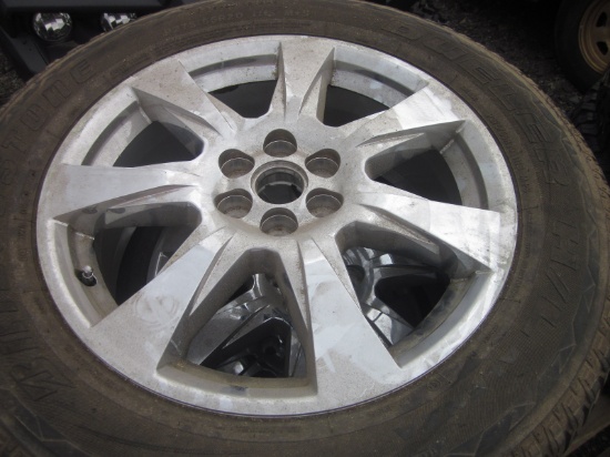 Set of 4 Chrome Wheels & Tires