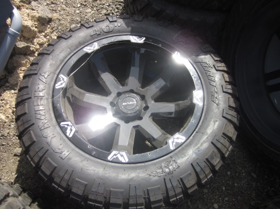 Set of 4 Fab Fours Wheels Style 1710 - 2 w tires