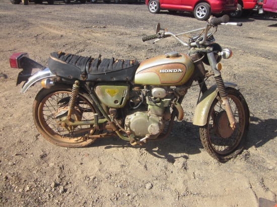 1973 Honda 350 VIN 3859