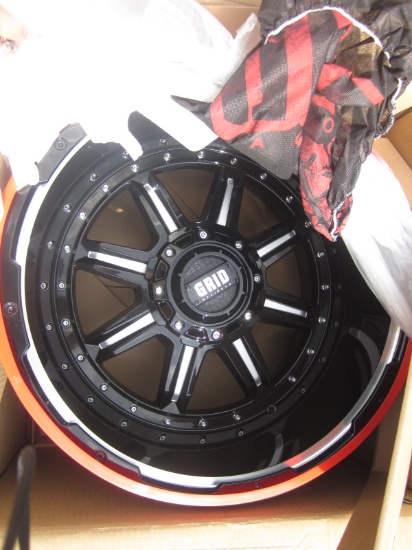 GRID Off Road model GD10 20x12 Wheel