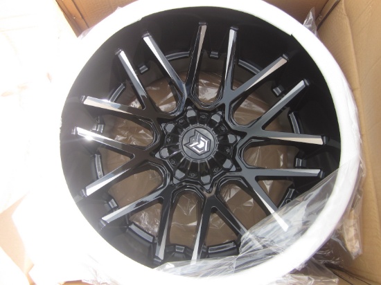 Drop Stars Style DS654BM 24x14 Wheel