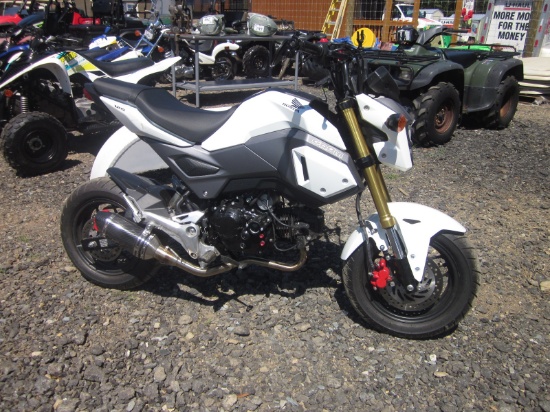 2018 Honda Grom 125 VIN 2550