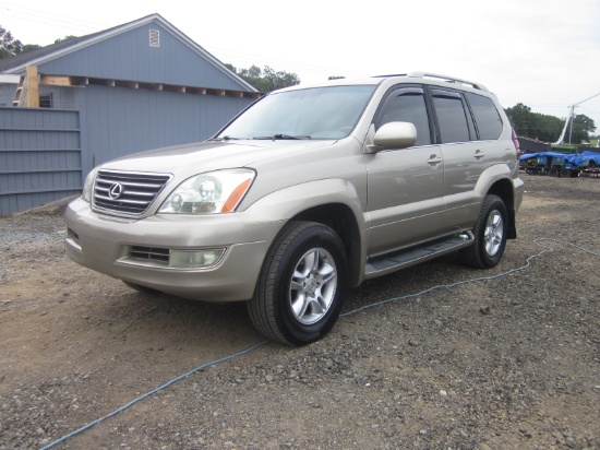 2005 Lexus GX470 4x4 VIN 3606