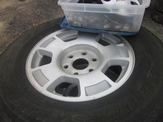 Set of 4 Chevrolet Wheels - 6 Lug