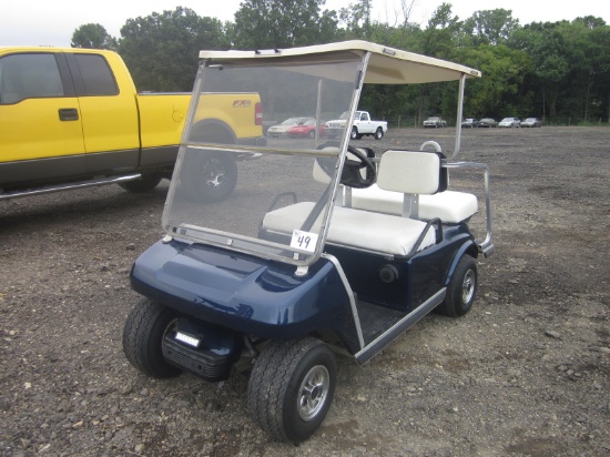 Gas Club Car Golf Cart - Navy