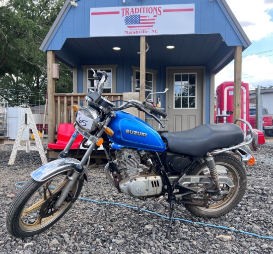 Suzuki Motorcycle VIN 0105