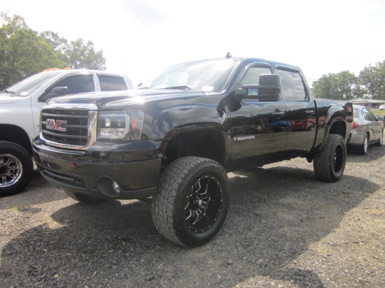 2007 GMC Sierra 4x4 Lifted VIN 3278