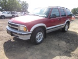 1995 Chevrolet S10 Blazer VIN 8727