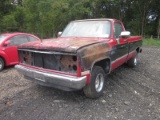 1985 GMC Square Body Truck VIN 8041