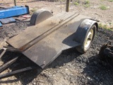 4x7 Motorcycle Trailer - NO TITLE