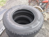 Set of 4  Used Goodyear Wrangler LT275/70R18