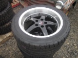 Set of 4 OE Racing Wheels & Tires