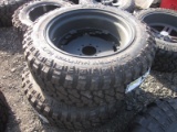 (2)- Fury Country Hunter M/T 40x13.5R24LT on Wheel