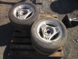 Set of 4 Ford 15x7x24 Wheels w Michelin 205/65R15