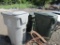 (3) Roll Trash Cans