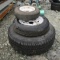 (3) Assorted Trailer Wheels