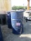(2) Metal Barrels with lids and rings