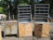 (3) Metal Workstation Cabinets