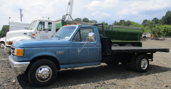 1991 Ford F350 Flatbed VIN 3983