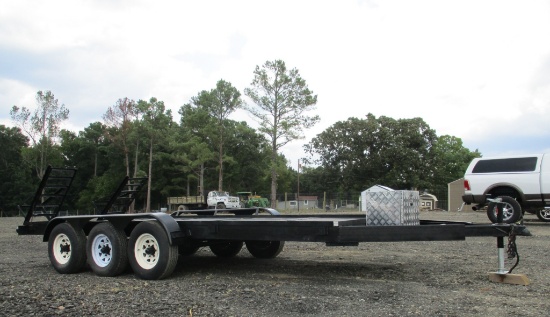18'X78" Tri-axle Trailer - NO TITLE