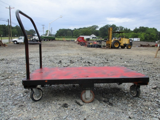 Red Cart 54"x30"
