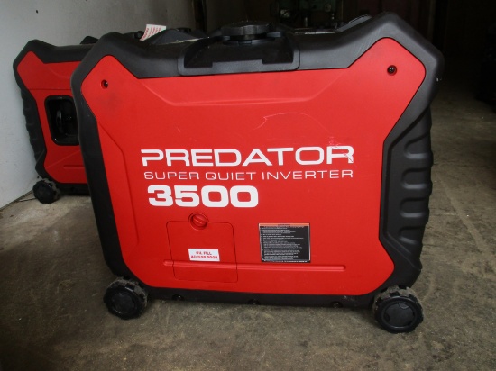 Predator 3500 Invertor 36hrs.
