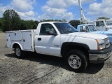 2004 Chevrolet 2500 with Utility Bed VIN 6844
