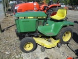 John Deere 318 Riding Mower